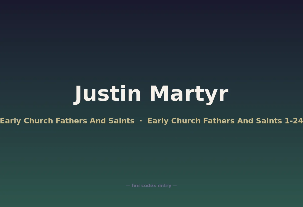 Justin Martyr